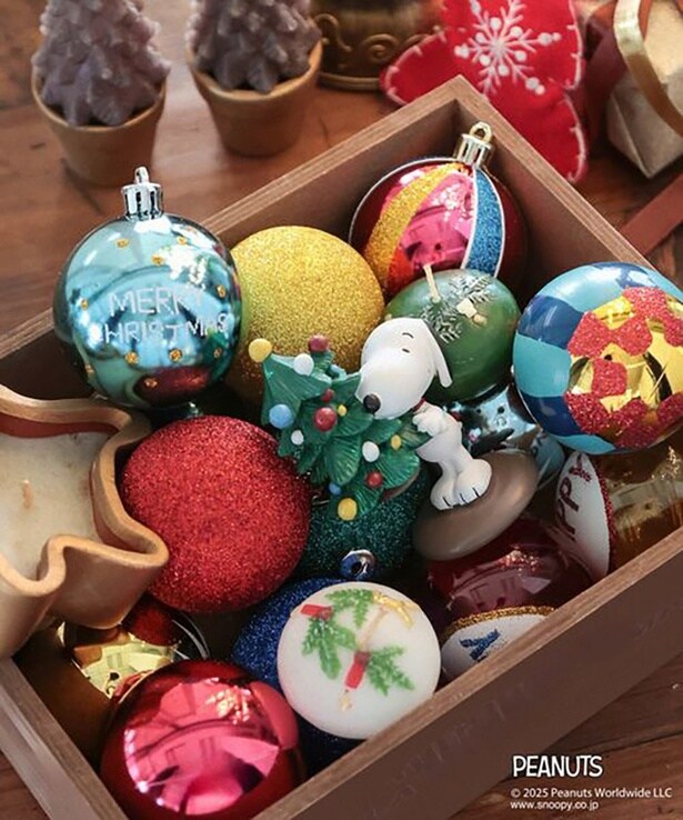 「【PEANUTS×BAYFLOW】オブジェ★2025X'mas★(スヌーピーツリー)」(1980円)