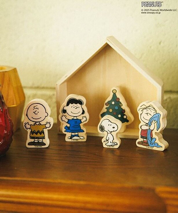 「【PEANUTS×BAYFLOW】ウッドBOXセット★2025X'mas★」(2750円)