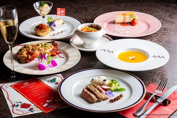 「SNOOPY  HAPPINESS  CHRISTMAS  DINNER」が予約開始