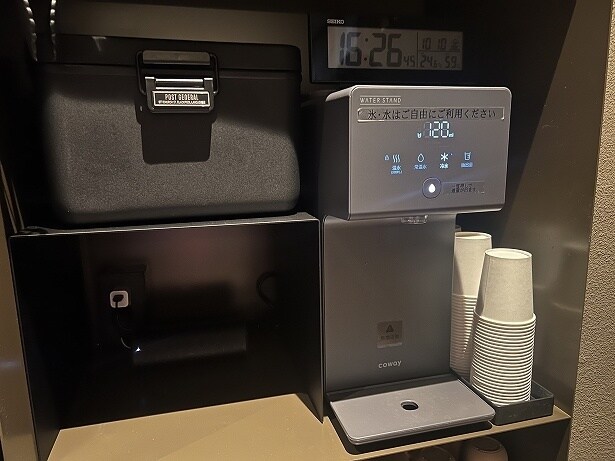 サウナの前後の水分補給は忘れずに