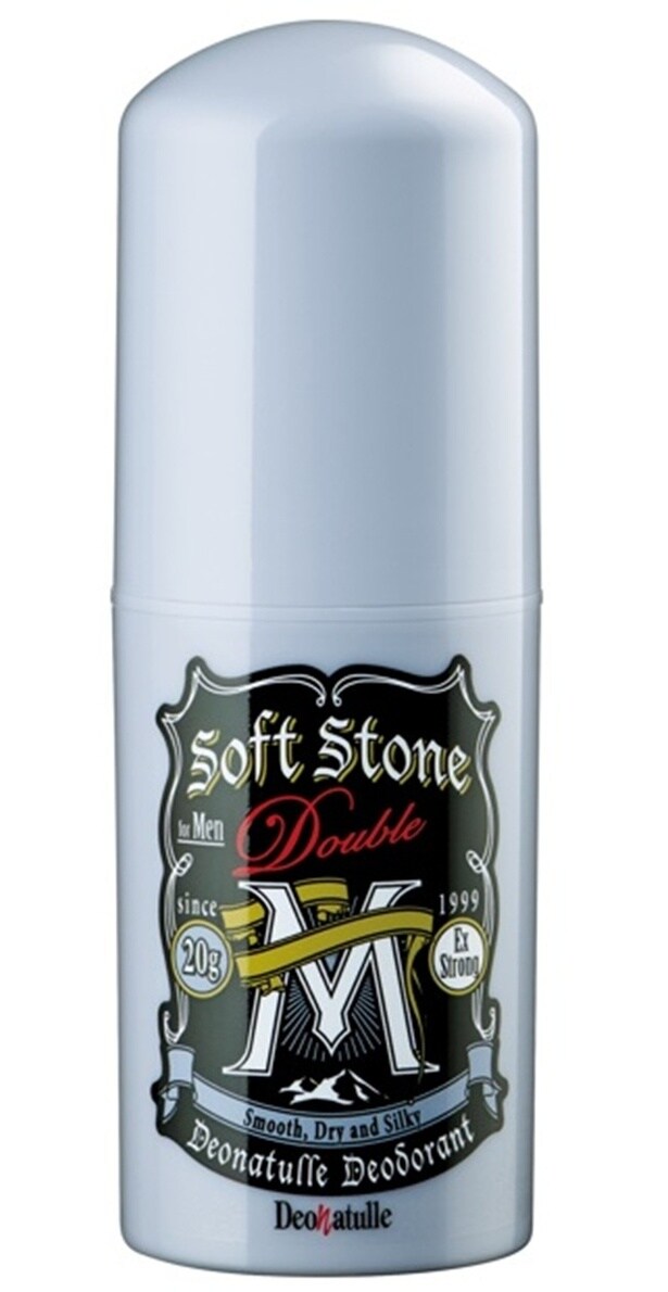 【画像】茶カテキンを配合し、加齢臭対策にもぴったりな「デオナチュレ 男ソフトストーンW ミドル エイジ」