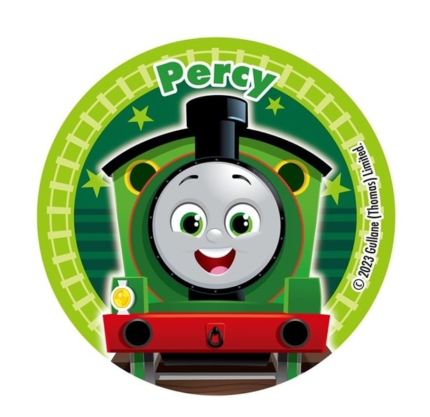 パーシーのクリップ缶バッジ。映画鑑賞済みチケット提示でもらえる特別プレゼント