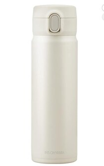 くすみカラーで、かわいく快適。片手で開ける、ステンレスマグ【アイリスオーヤマ】の水筒がAmazonに登場中‼