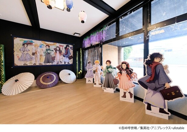 館内には絶好のフォトスポットが登場！写真は、旬の食材を活かした創作料理と美人湯が自慢の「ゆとりろ山鹿」(熊本県山鹿市) 