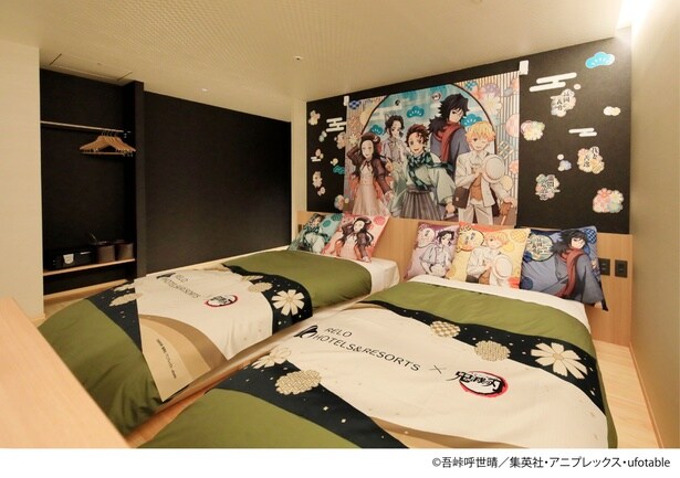 津和野で唯一の温泉旅館「ゆとりろ津和野」(島根県鹿足郡津和野町)のコラボルーム