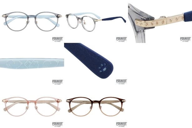 「Afternoon Model」(各1万2200円/セットレンズ代込)