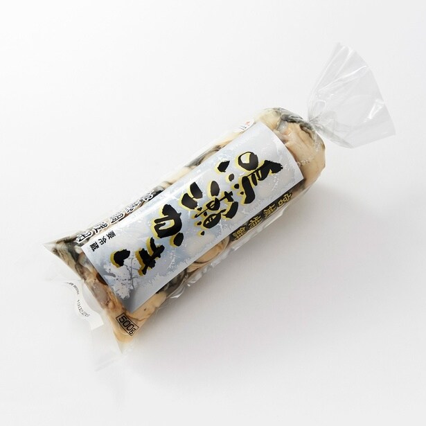 販売される「宮城県奥松島名産 鳴瀬牡蠣」(500グラム/3000円)