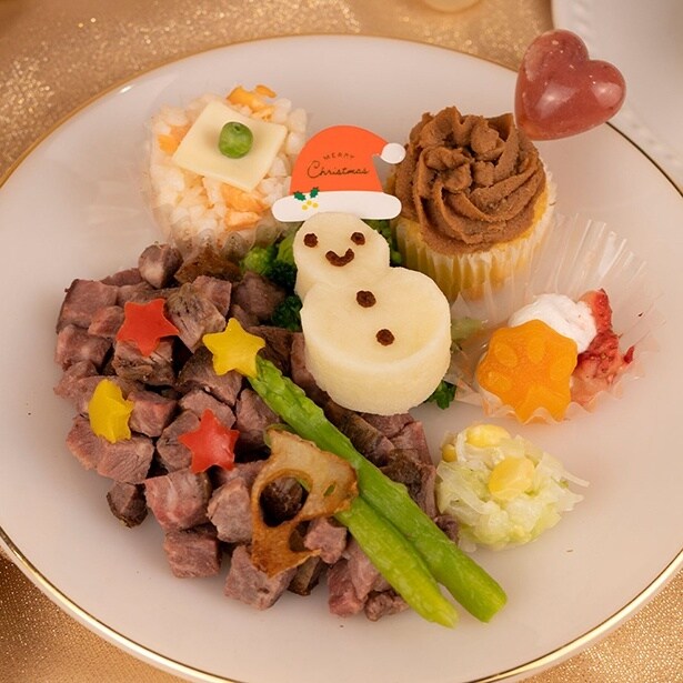 【写真】クリスマスディナープレート