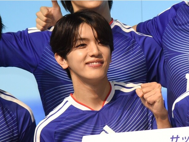 「JI BLUE」メンバーの髙塚大夢さん(INI)