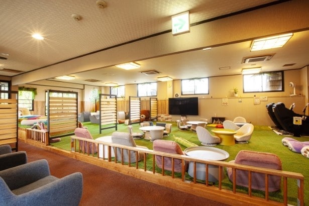 ゴロンと寝転んで過ごすことができる「一休房」