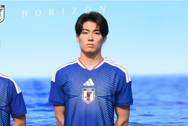 「常に自己ベスト」という精神で練習や試合に臨んでいるという中村敬斗選手