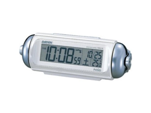 画像は「初代デジタル電波修正機能付きライデン」。電波機能によって常に正確な時刻に自動修正されるようになった