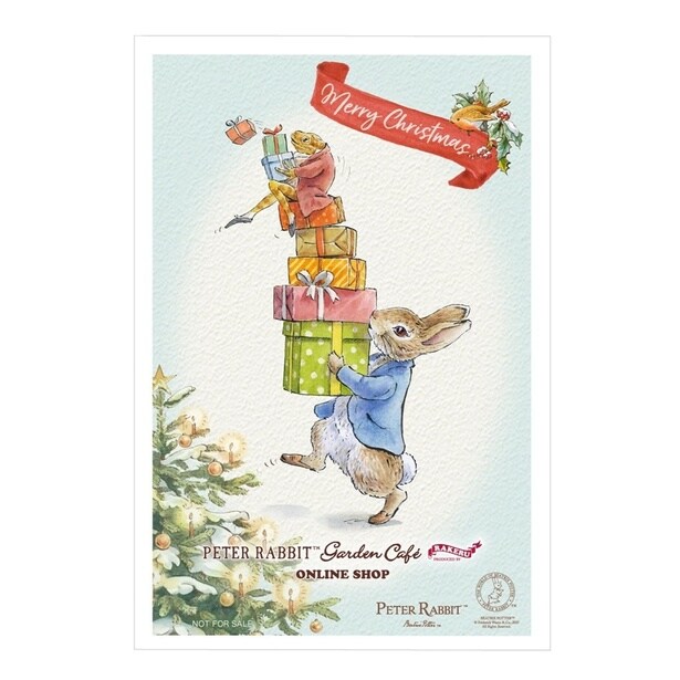 ケーキに付いてくるオリジナルクリスマスカード