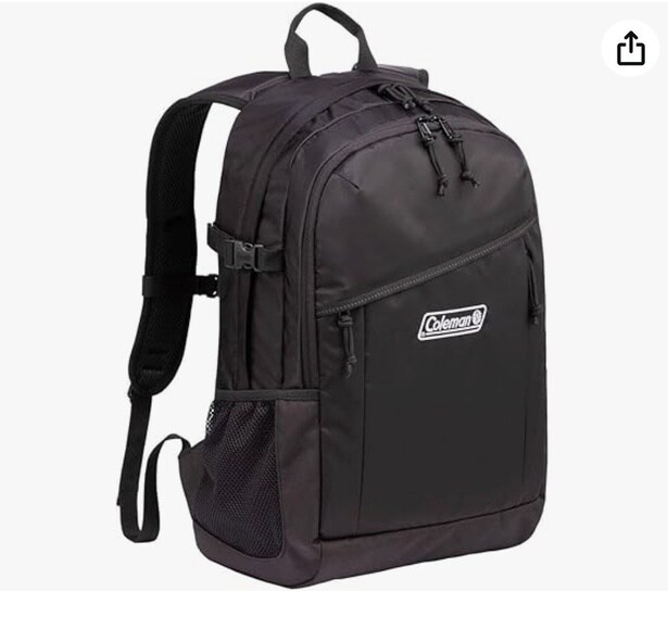 撥水・収納・快適性。アクティブライフにフィットする万能バッグ【コールマン】のリュックがAmazonに登場中‼