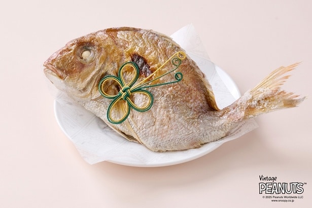 お頭付きの祝い鯛姿焼き