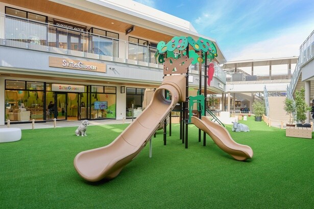 アウトレットゾーンにあるキッズパーク