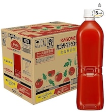 血圧と善玉コレステロールにW効果！おいしさそのままラベルレス！【カゴメ】食塩無添加のトマトジュースがAmazonにて販売！