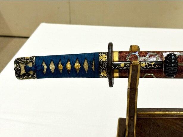 拵の柄部分にフォーカス