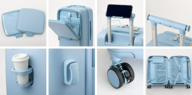 「OSHINO」に搭載された多機能パーツ。使いやすさとカスタマイズ性にこだわった構造が特徴