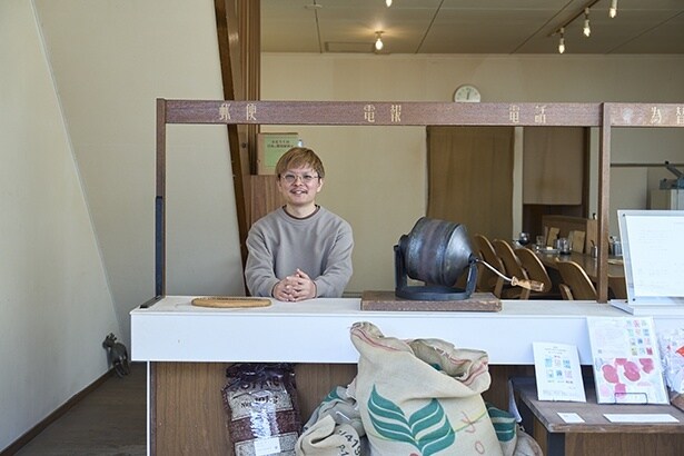 店主の森岡さん