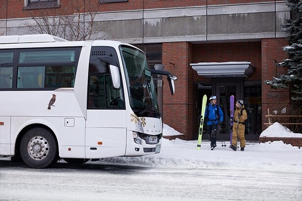 路線バス乗車(イメージ)