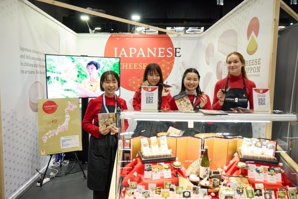 会場の日本出展ブース