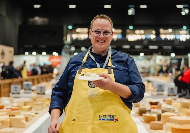 「養沢ヤギチーズ」をファイナル審査に推薦したオランダ人審査員、Joost van Nijinattenさん