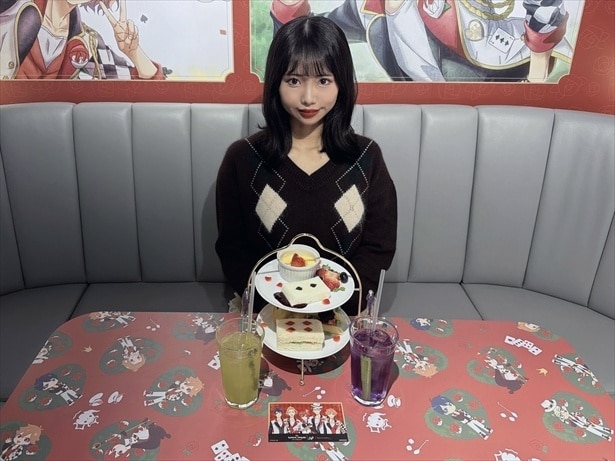 とってもカラフルな料理とドリンクです！