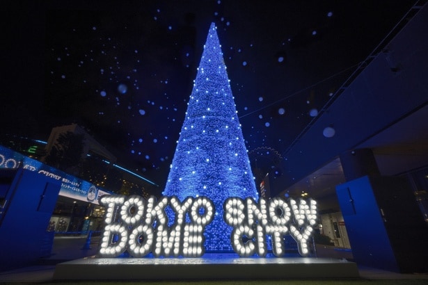 シャボン玉が雪のようで幻想的