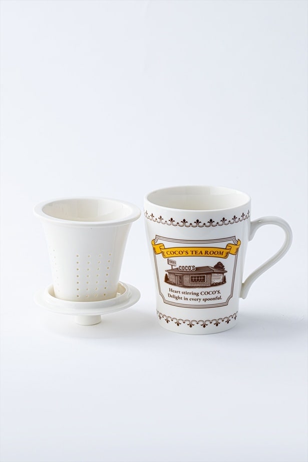 茶こし付きマグカップ