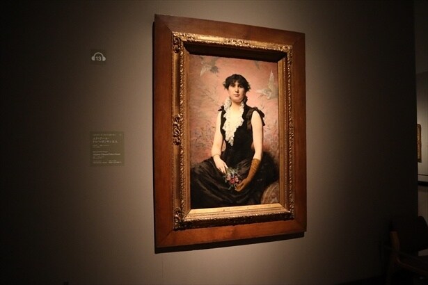 エドゥアール・ドゥバ＝ポンサン《エドゥアール・ドゥバ＝ポンサン夫人》