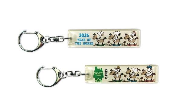 「アクリルスティックキーホルダー」(各495円)