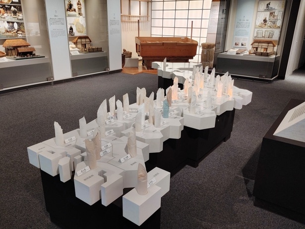 ぜひ触ってみてほしい和紙地図