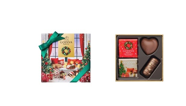 「ゴディバ ブッシュ ド ノエル アソートメント 4粒入」(1620円)