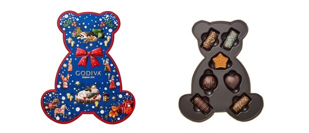 「ゴディバ ブッシュ ド ノエル ベア セレクション 7粒入」(4158円)