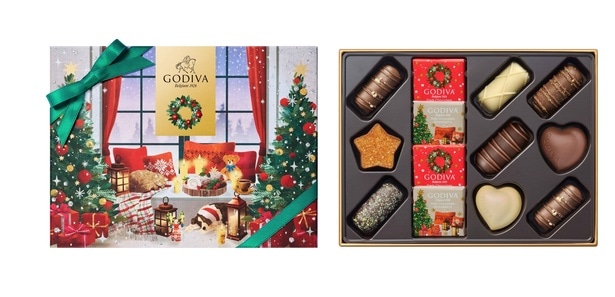 「ゴディバ ブッシュ ド ノエル アソートメント 13粒入」(4752円)