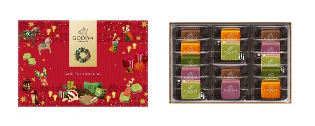「ゴディバ ホリデー サブレショコラ 14個入」(5400円)