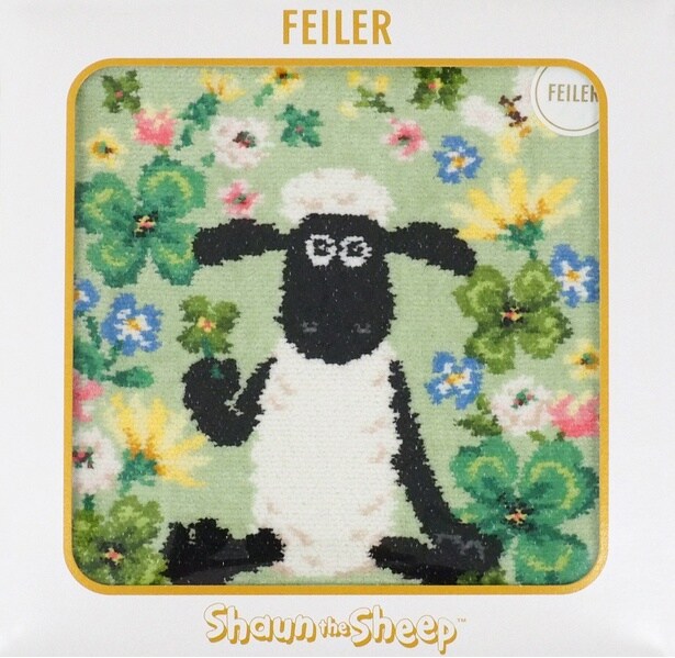 「フェイラー ひつじのショーン ハンカチ」