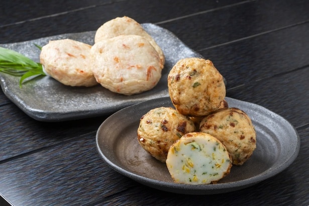 【写真】「日本橋 神茂」の「ゆず丸」(226円)と「由比の桜えび蔵」(1袋2個入り/540円)