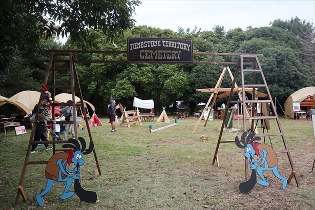 アウトドアアクティビィが楽しめるエリア