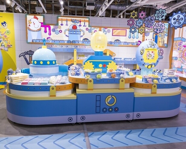 360度どこから見ても楽しい店内