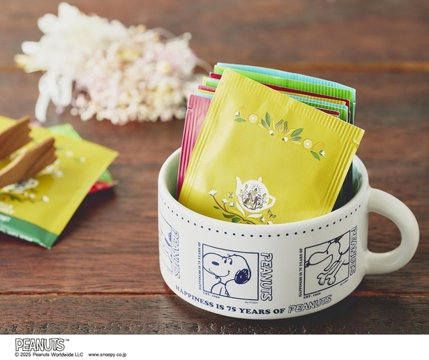 ティーバッグを入れて来客用に。食器の枠を超えた使い方も楽しめる