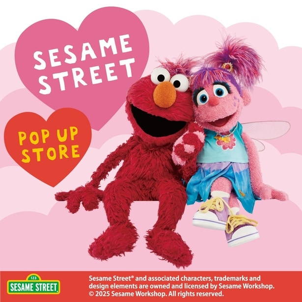 東京ソラマチ「セサミストリート」POP UPで話題のアビー×キキララコラボをGETしよう!