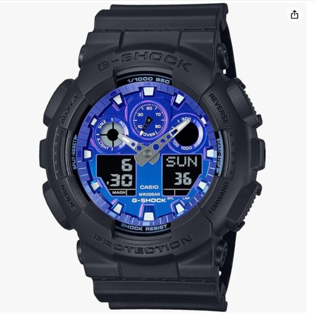 ダイナミックなフェイスデザインがオシャレ!【カシオ】の腕時計がAmazonに登場中‼