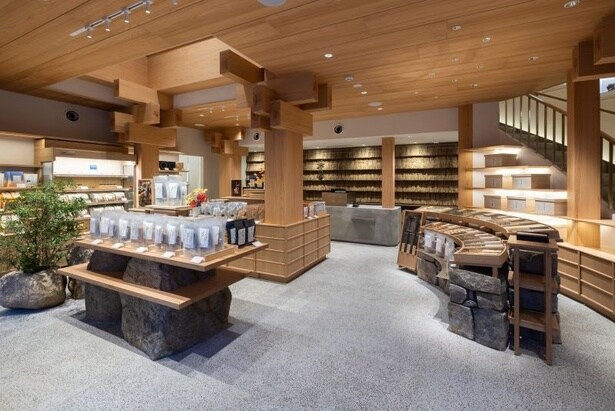 「茅乃舎」の新たな旗艦店「東京銀座 茅乃舎」の1階