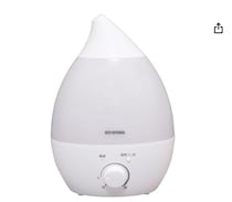 リビングにも寝室にも最適！約10時間連続加湿できる【アイリスオーヤマ】の加湿器がAmazonに登場！