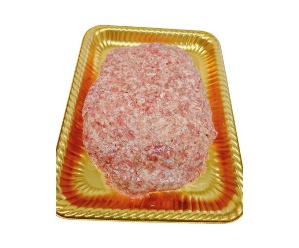 「ボリューム満点賞」の「3ポンドハンバーグ」