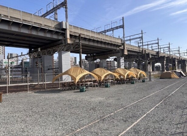 「リトルリトリートデポ」は、デイキャンプ、BBQも楽しめる