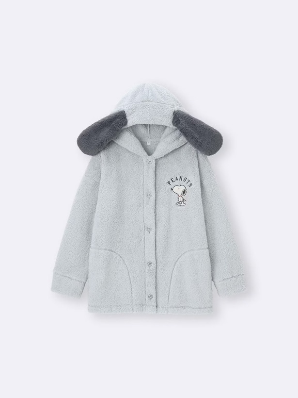 「マシュマロフィールパーカ Peanuts(グレー)」(3990円)