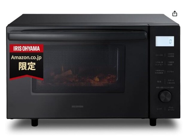 じっくりとムラなく焼き上げる！【アイリスオーヤマ】のオーブンレンジがAmazonに登場中‼